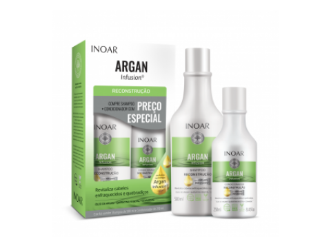 Inoar Argan Infusion Reconstruction Duo Kit Atkuriamasis rinkinys plaukams 500+250ml